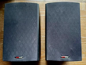 Polk Audio T15 100-Watt Home Theater Bookshelf Speaker Pair Black Good Condition - Picture 1 of 5