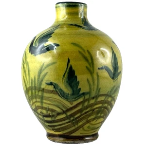 VASE OISEAUX Céramique Vintage BAROCCO à VALBONNE, vallauris/capron/picault... - Picture 1 of 10