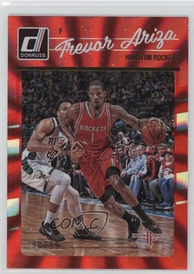 Holo láser rojo Panini Donruss 96/99 2016-17 Trevor Ariza #111 r8l Foto 1 de 3