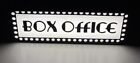 BOX OFFICE SIGN Lightbox LED Movie Room DECOR Light Box MOVIE ROOM DECOR THEATRE