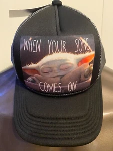 THE MANDALORIAN The Child BABY Yoda BOBA Fett STAR WARS Hombres SOMBRERO SNAPBACK Gorra - Imagen 1 de 6