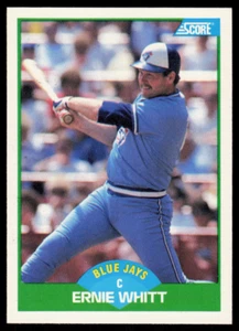 1989 Score 98 Ernie Whitt Toronto Blue Jays - Picture 1 of 2