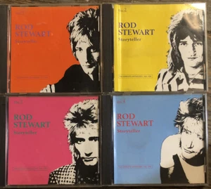 Rod Stewart Storyteller 4 CD SET NO Outer BOX No Big Booklet - Picture 1 of 4