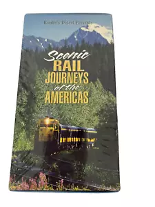 Readers Digest Scenic Rail Journeys of The Americas (VHS, 3 Tapes) Sealed Alaska - Imagen 1 de 4