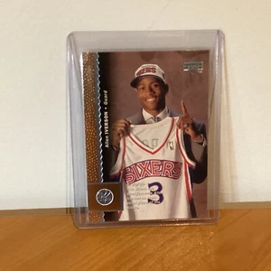 1996-97 UPPER DECK NBA ALLEN IVERSON BASE ROOKIE CARD #91 NM  - Picture 1 of 3