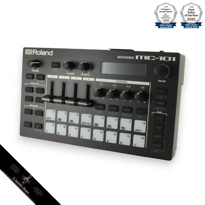 Roland MC-101 GROOVEBOX Compact Effector Sampler Sequencer MC101 getestet Japan - Bild 1 von 4
