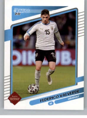 2021-22 Donruss Road to Qatar #170 Federico Valverde  Uruguay V86421 - Image 1 of 2