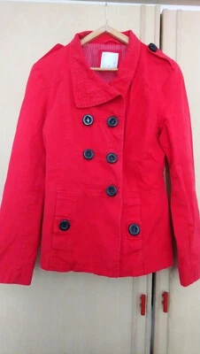 Caban 🧥rouge Cache Cache T 4 - Photo 1/2