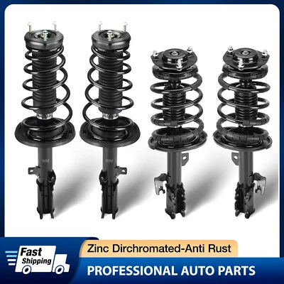 Front and Rear Strut w/Coil Spring Assembly for Lexus ES350 Toyota Avalon Camry Foto 1 de 4