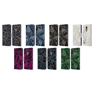ELISABETH FREDRIKSSON STONE COLLECTION LEATHER BOOK WALLET CASE FOR LG PHONES 1 - Picture 1 of 7