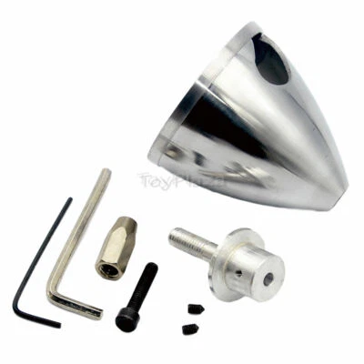 2 blade Alum Alloy CNC Spinner 51mm 2in for 5mm shaft motor RC Electric Airplane - Image 1 of 4