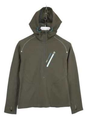 Peak Performance Gravity Kapuze Damen M Pullover Halb Reißverschluss Daumen - Bild 1 von 4