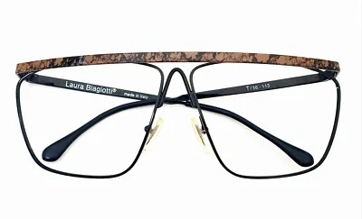 Gafas de sol Laura Biagiotti LB T36 113 vintage planas marco solo Italia 214 Foto 1 de 4