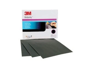 3M 02038 400 Grit Wet or Dry Sandpaper 9" x 11" 2038 50 Sheets - Picture 1 of 1