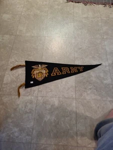 Nice Vintage 1950s 60s Collegiate Of Ames Army 30" Felt Pennant - Picture 1 of 4