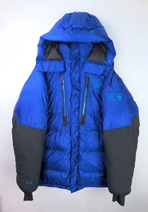 Neu mit Etikett Mountain Hardwear Herren Gr. L ABSOLUTE ZERO PARKA Gänsedaunenmantel blau - Bild 1 von 16