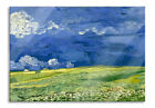 Vincent Van Gogh - Brcke von Langlois Glasbild, inkl. Wandhalterung
