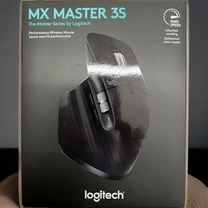 Logitech MX Master 3S Mouse Black brown box open box - Picture 1 of 1