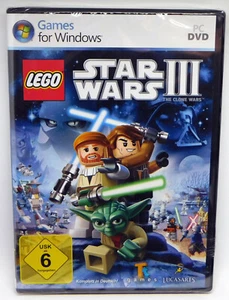 LEGO Star Wars III: The Clone Wars (3)- PC DVD-Box - 2011 - NEU - Bild 1 von 2