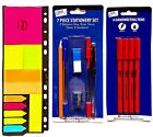 22 Pcs Back To School Stationery Set Writing Pen Pencil Ruler Eraser Memo Pads
