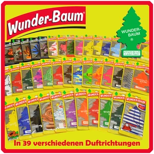 WUNDERBAUM albero profumato deodorante profumi auto deodorante auto profumo aspirapolvere