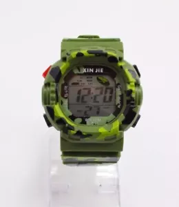 Men's Sport Watch Camouflage Military Design with Digital Display - Picture 1 of 11