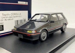 po HI STORY HS453GY Toyota Corolla FX GT 1984 JDM 1:43 scale model car resin - Picture 1 of 12