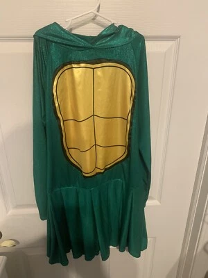 Rubie's Teenage Mutant Ninja Turtles Costume Hooded Dress Child Size XL - Image 1 of 4