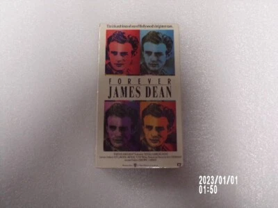 Forever James Dean Warner VHS 1990- Documentary / Dean Theatrical Trailers /NEW Foto 1 de 2