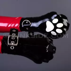 Latex Gummi Catsuit Body Maskerade Halloween Handschuhe S-XXL - Bild 1 von 1