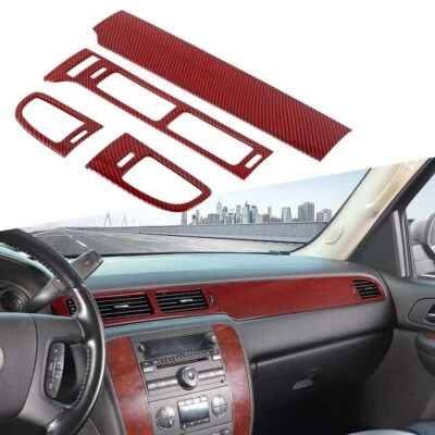 Center Console Dashboard Decorative Trim Kit For Chevy Suburban Tahoe 2007-2013 - Изображение 1 из 4