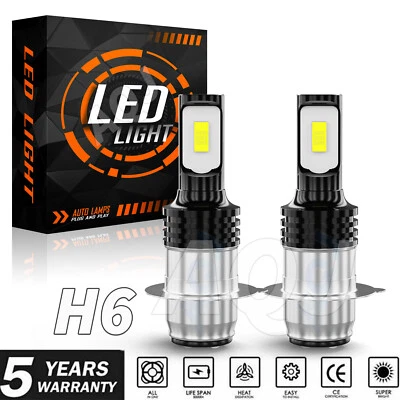 LED Headlight Bulbs For Polaris Outlaw 90 50 Sportsman 90 110 2007-2019 0453570 Foto 1 de 4