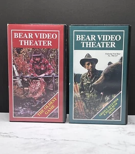 2 FRED BEAR VHS BOWHUNTING  Grizzly Mule Deer & Polar Bear, The Oldest Game - Picture 1 of 4