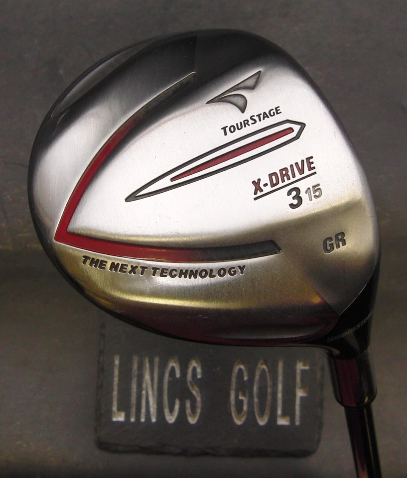 Bridgestone Tourstage X-Drive GR 15° 3 Wood ExtraStiff Graphite Shaft Iomic Grip - Image 1 of 4