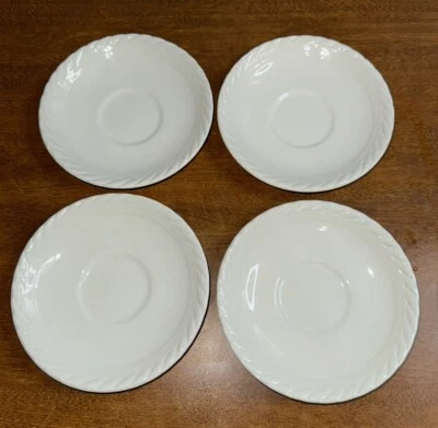 Ralph Lauren Clearwater Wedgwood 4 platillos - Hecho en Inglaterra 6""rd Foto 1 de 4