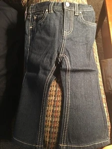 NWT CHEROKEE BABY TODDLER JEANS W/POCKETS ELASTIC WAIST SZ 18M - Picture 1 of 4