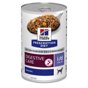 12 x 360g Hill's Prescription Diet Canine i/d Low Fat Digestive Care Adult Dogs - Picture 1 of 6