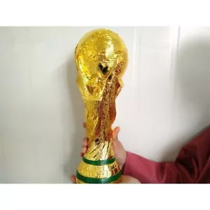 2022 FIFA World Cup Qatar Trophy Replica 36cm Life Size From Japan - Picture 1 of 2