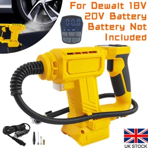 For Dewalt 18V 20V Battery Cordless Car Tyre Air Compressor Inflator Pump Kit - Picture 1 of 12