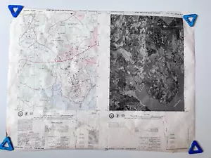 VA Map Fort Belvoir & Vicinity 2-Sided Special Map US Topo 1-TPC 1979 - Picture 1 of 12