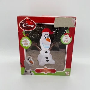 Disney Olaf Frozen Airblown Inflatable Christmas Decor LED 3.5 Ft 2015 - Picture 1 of 6