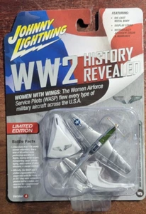 Johnny Lightning WW2 History Revealed White Lightning P- 51 Mustang - Picture 1 of 3