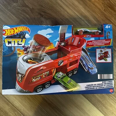 Hot Wheels Dine and Dash Playset Brand New Unopened- Box Dented - Image 1 of 4
