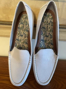 Sebago White Casual Leather Women’s Shoes 8.5 - Picture 1 of 11