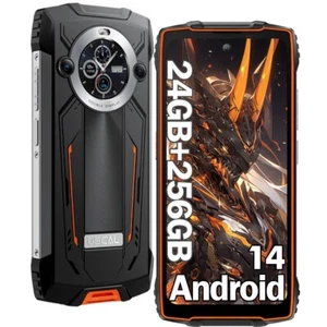 Smartphone OSCAL PILOT 2 da esterno 24 GB + 256 GB 8300 mAh/45 W 120 Hz doppia SIM 4G cellulare - Foto 1 di 10