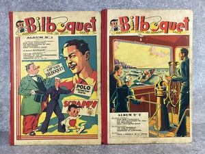 BILBOQUET, LE JOURNAL DE TOUTE LA  JEUNESSE. ALBUMS N° 1 ET 2. 1938. - Picture 1 of 24
