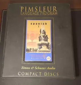 Simon Schuster's Pimsleur Spanish I Second Revised Edition, 30 Lessons 16 CDs 🟢 - Picture 1 of 4