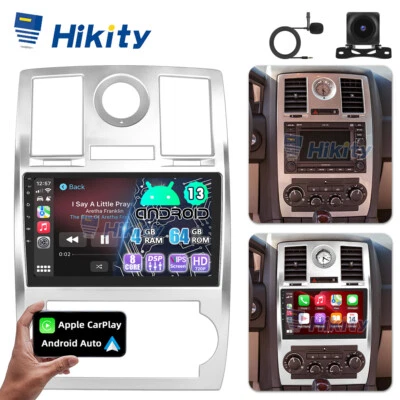 8Core 4+64G Android13 Autoradio Wireless CarPlay GPS Navi für Chrysler 300 05-10 - Bild 1 von 4