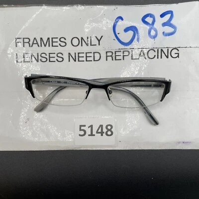 Marco de gafas CHLOE CL1223 C01 medio sin montura 51-16-135 negro pulido/plateado G83 Foto 1 de 4