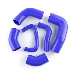 Fit for Mitsubishi Lancer EVO 7 8 CT9A Turbo 4G63 Silicone Intercooler Hose Pipe - Picture 1 of 13